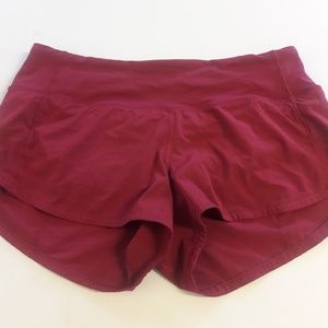 Lululemon Speed Shorts